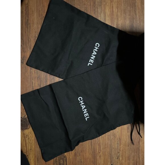 Chanel Patent Leather Ballet Shoes Flat Rare Vintage 41 EUR 11 US New In Box - Picture 5 of 16